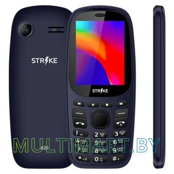 Мобильный телефон Strike A20 (синий)